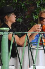 JENNIFER ANISTON Out for Lunch in Portofino 07/21/2018