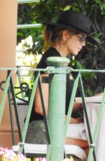 JENNIFER ANISTON Out for Lunch in Portofino 07/21/2018