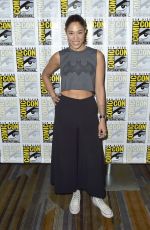 JENNIFER CHEON at Van Helsing Panel at Comic-con in San Diego 07/19/2018