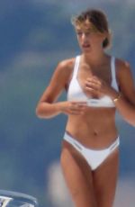 JENNIFER FLANVIN, SISTINE, SOPHIA and SCARLET STALLONE at a Yacht in Nice