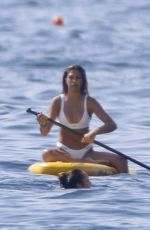 JENNIFER FLANVIN, SISTINE, SOPHIA and SCARLET STALLONE at a Yacht in Nice