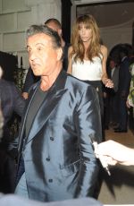 JENNIFER FLAVIN, SCARLET, SISTINE and SOPHIA STALLONE Leaves Annabel’s Member’s Club in London 07/05/2018