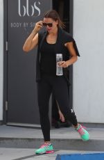 JENNIFER GARNER Leaves Body by Simone Gym in West Hollywood 07/21/2018