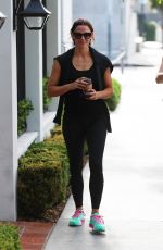 JENNIFER GARNER Leaves Body by Simone Gym in West Hollywood 07/21/2018