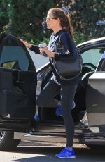 JENNIFER GARNER Out for Coffee in Los Angeles 07/23/2018