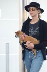 JENNIFER LAWRENCE at JFK Airport in New York 07/19/2018