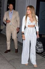 JENNIFER LOPEZ and Alex Rodriguez Leaves Craig