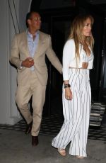 JENNIFER LOPEZ and Alex Rodriguez Leaves Craig