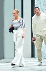 JENNIFER LOPEZ and Alex Rodriguez Out in New York 07/18/2018