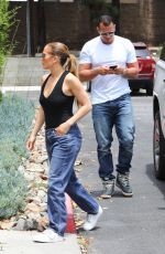 JENNIFER LOPEZ and Alex Rodriguez Shopping for an Office Space in Los Angeles 07/10/2018
