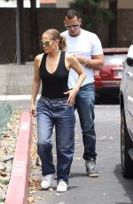 JENNIFER LOPEZ and Alex Rodriguez Shopping for an Office Space in Los Angeles 07/10/2018