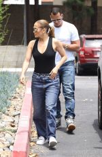 JENNIFER LOPEZ and Alex Rodriguez Shopping for an Office Space in Los Angeles 07/10/2018