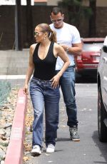JENNIFER LOPEZ and Alex Rodriguez Shopping for an Office Space in Los Angeles 07/10/2018