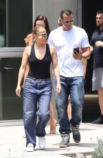 JENNIFER LOPEZ and Alex Rodriguez Shopping for an Office Space in Los Angeles 07/10/2018