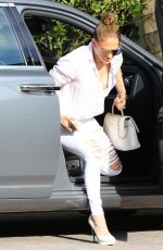 JENNIFER LOPEZ Arrives at a Studio in Los Angeles 07/11/2018
