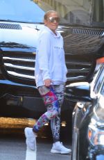 JENNIFER LOPEZ Heading to a Gym in New York 07/01/2018