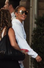 JENNIFER LOPEZ Heading to a Gym in New York 07/01/2018