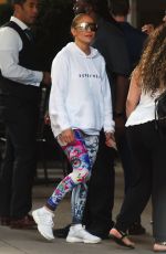 JENNIFER LOPEZ Heading to a Gym in New York 07/01/2018