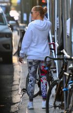 JENNIFER LOPEZ Heading to a Gym in New York 07/01/2018