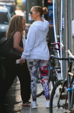 JENNIFER LOPEZ Heading to a Gym in New York 07/01/2018