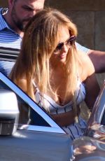 JENNIFER LOPEZ Out for Lunch at Nobu in Malibu 07/08/2018