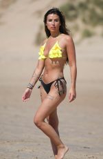 JENNY THOMPSON in Bikini at a Beach in Majorca 07/07/2018