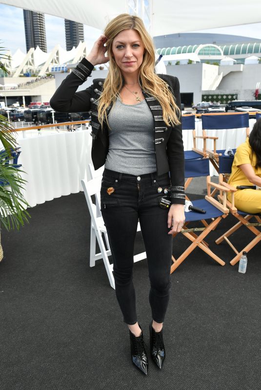 JES MACALLAN at Variety Studio at Comic-con in San Diego 07/21/2018