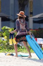 JESSICA ALBA at a Beach in Mexico 07/05/2018