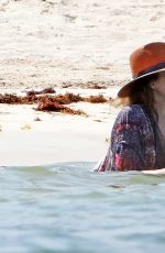 JESSICA ALBA at a Beach in Mexico 07/05/2018