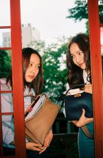 JESSICA and KRYSTAL JUNG for Fendi My Peekaboo 2018 Campaign