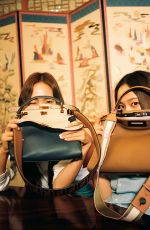 JESSICA and KRYSTAL JUNG for Fendi My Peekaboo 2018 Campaign