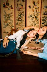 JESSICA and KRYSTAL JUNG for Fendi My Peekaboo 2018 Campaign