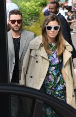 JESSICA BIEL and Justin Timberlake at Wimbledon Tennis Championships in London 07/10/2018