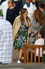 JESSICA BIEL and Justin Timberlake at Wimbledon Tennis Championships in London 07/10/2018