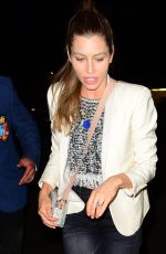 JESSICA BIEL Arrives at Annabel