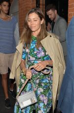 JESSICA BIEL at Bocca Di Lupo in London 07/10/2018