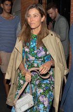 JESSICA BIEL at Bocca Di Lupo in London 07/10/2018