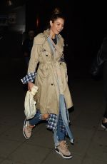 JESSICA BIEL Night Out in London 07/11/2018
