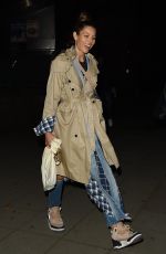 JESSICA BIEL Night Out in London 07/11/2018