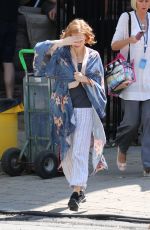 JESSICA CHASTAIN on the Set of It: Chapter Two in Toronto 07/11/2018