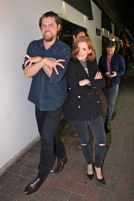 JESSICA CHASTAIN Out and About in Toronto 07/07/2018