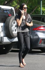 JESSICA GOMES Out and About in Beverly Hills 07/26/2018