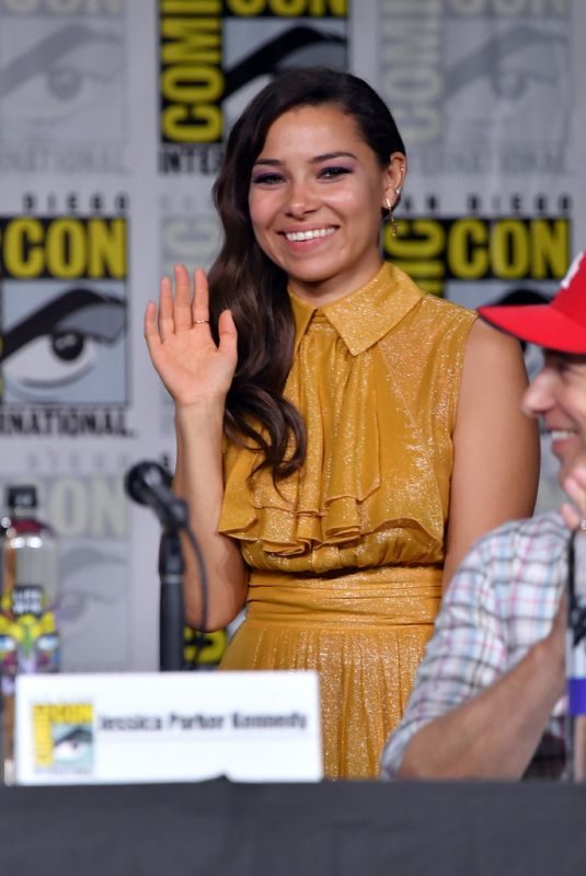 JESSICA PARKER KENNEDY at The Flash Panel at Comic-con in San Diego 07/21/2018