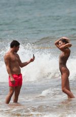 JESSICA SERTAFY in Bikini at a Beach in Tulum 07/10/2018