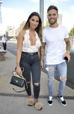 JESSICA SHEARS Arrives at an Engagement Party in Manchester 07/15/2018