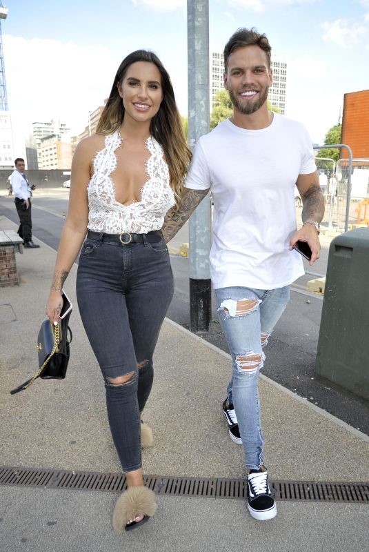 JESSICA SHEARS Arrives at an Engagement Party in Manchester 07/15/2018