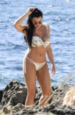JESSICA WRIGHT in Bikini at a Beach in Ibiza 07/02/2018