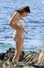 JESSICA WRIGHT in Bikini at a Beach in Ibiza 07/02/2018