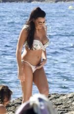 JESSICA WRIGHT in Bikini at a Beach in Ibiza 07/02/2018
