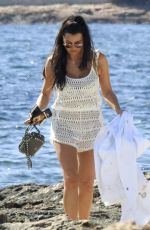 JESSICA WRIGHT in Bikini at a Beach in Ibiza 07/02/2018